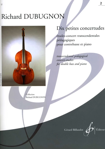 Dix petites concertudes. Volume 2 : Études-concert transcendantales pédagogiques Visuel